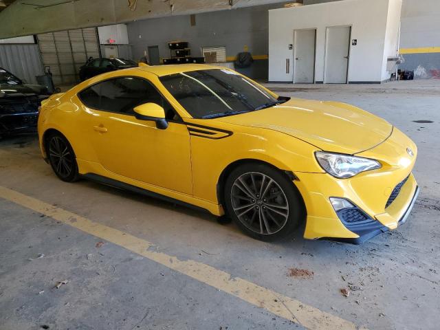 JF1ZNAA11F9704966 - 2015 TOYOTA SCION FR-S YELLOW photo 4