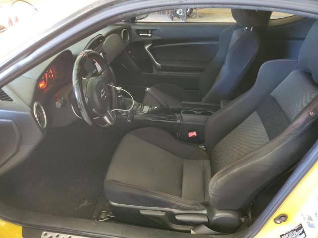 JF1ZNAA11F9704966 - 2015 TOYOTA SCION FR-S ყვითელი ფოტო 7