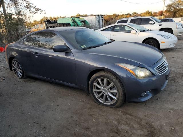 JN1CV6EL0DM980254 - 2013 INFINITI G37 BLUE photo 4