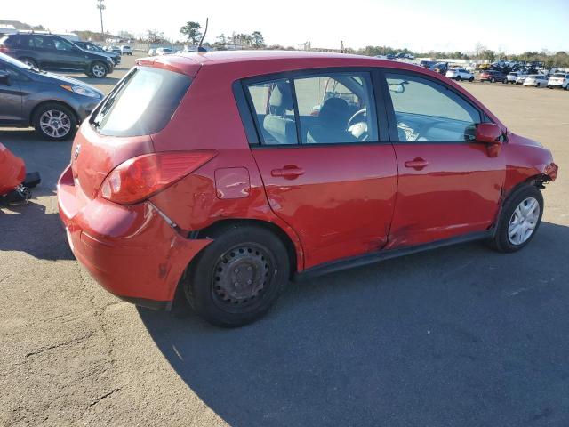 3N1BC1CP0CL361415 - 2012 NISSAN VERSA S RED photo 3