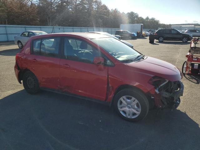 3N1BC1CP0CL361415 - 2012 NISSAN VERSA S RED photo 4