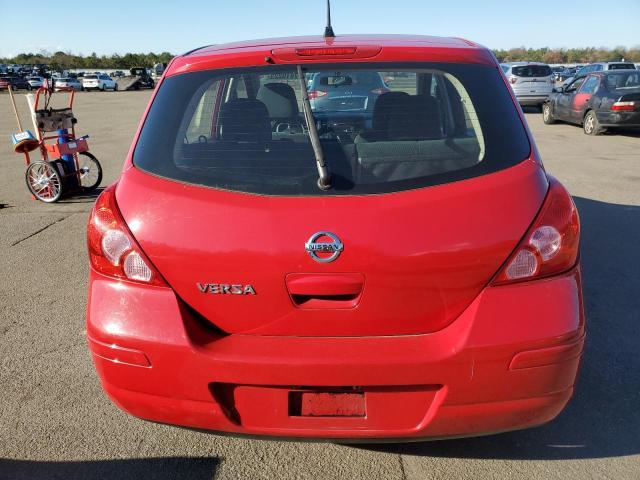 3N1BC1CP0CL361415 - 2012 NISSAN VERSA S RED photo 6