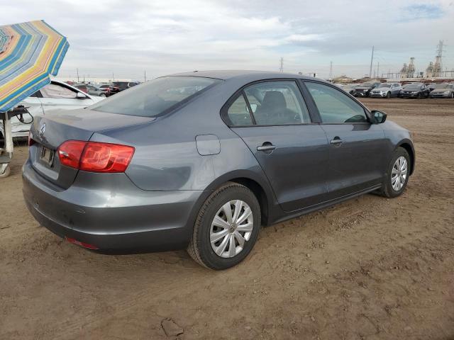 3VW2K7AJ9EM304772 - 2014 VOLKSWAGEN JETTA BASE SILVER photo 3