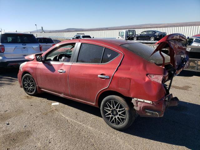 3N1CN7AP1HL811892 - 2017 NISSAN VERSA S RED photo 2