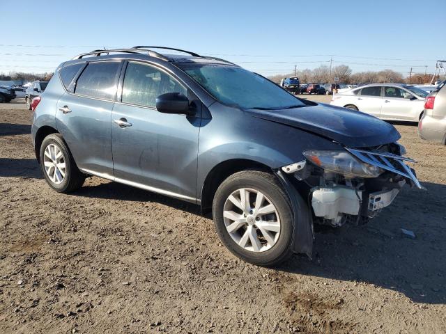 JN8AZ1MW1EW504130 - 2014 NISSAN MURANO S GRAY photo 4