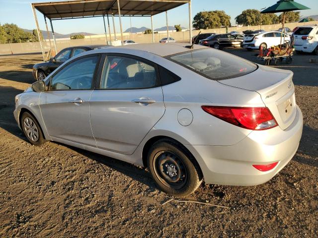 KMHCT4AE6HU217641 - 2017 HYUNDAI ACCENT SE SILVER photo 2