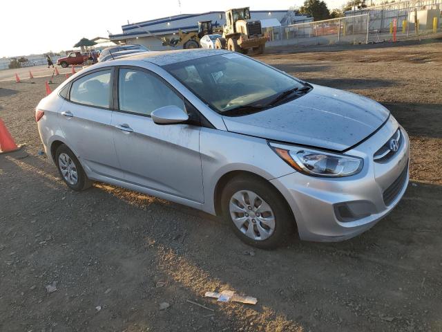 KMHCT4AE6HU217641 - 2017 HYUNDAI ACCENT SE SILVER photo 4