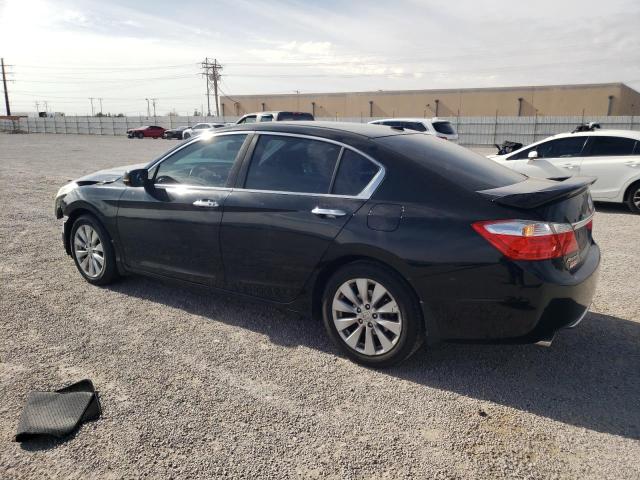 1HGCR3F86EA039986 - 2014 HONDA ACCORD EXL BLACK photo 2