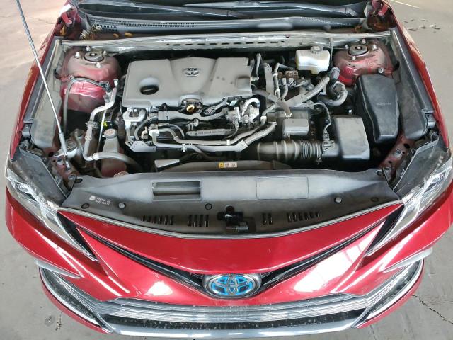 4T1C31AK5NU573689 - 2022 TOYOTA CAMRY LE RED photo 11