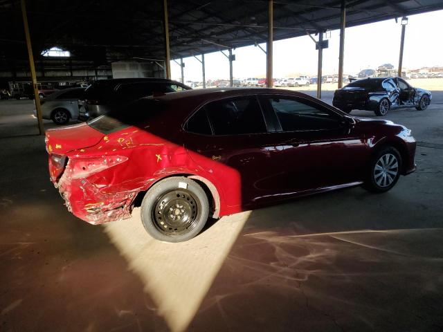 4T1C31AK5NU573689 - 2022 TOYOTA CAMRY LE RED photo 3