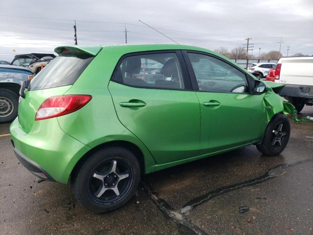 JM1DE1LY5C0147302 - 2012 MAZDA MAZDA2 GREEN photo 3