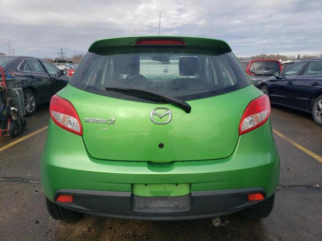 JM1DE1LY5C0147302 - 2012 MAZDA MAZDA2 GREEN photo 6