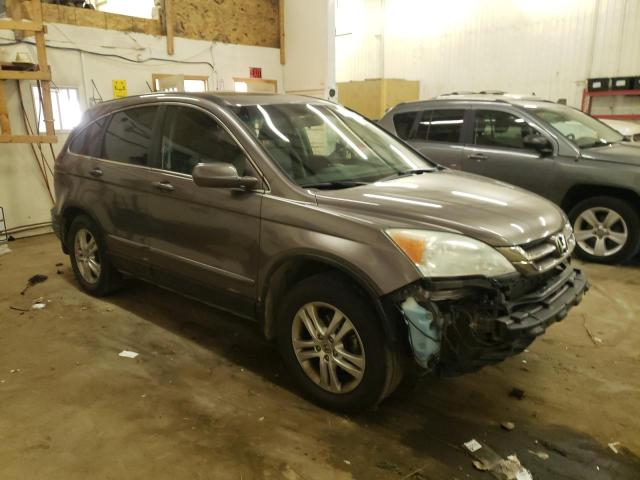 5J6RE4H75BL086175 - 2011 HONDA CR-V EXL BROWN photo 4