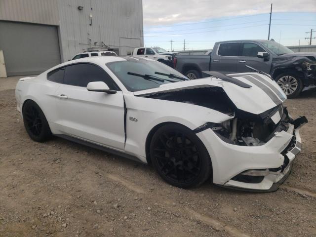 1FA6P8CF8H5250496 - 2017 FORD MUSTANG GT WHITE photo 4