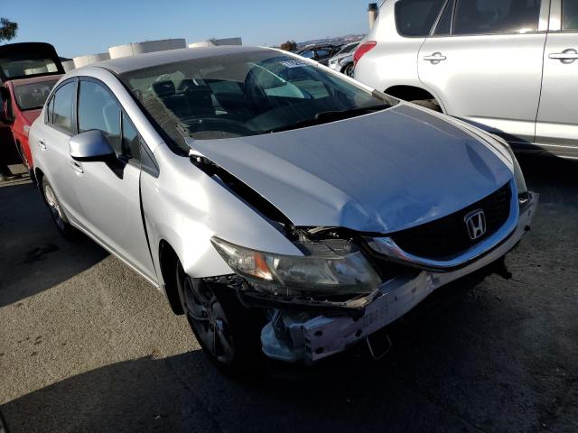 19XFB2F57DE069719 - 2013 HONDA CIVIC LX SILVER photo 4