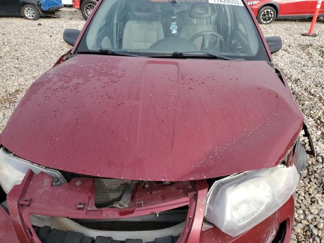 1G8AZ55F67Z114928 - 2007 SATURN ION LEVEL 2 Qırmızı foto 11