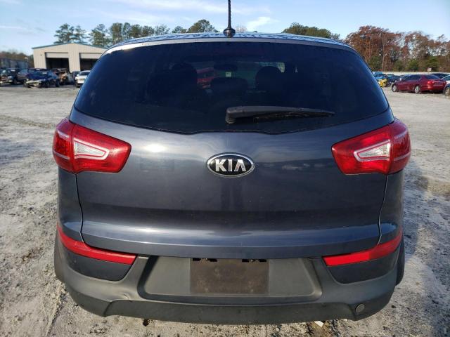 KNDPB3A24D7386820 - 2013 KIA SPORTAGE BASE BLUE photo 6