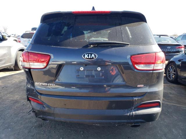 5XYPG4A38HG254877 - 2017 KIA SORENTO LX GRAY photo 6