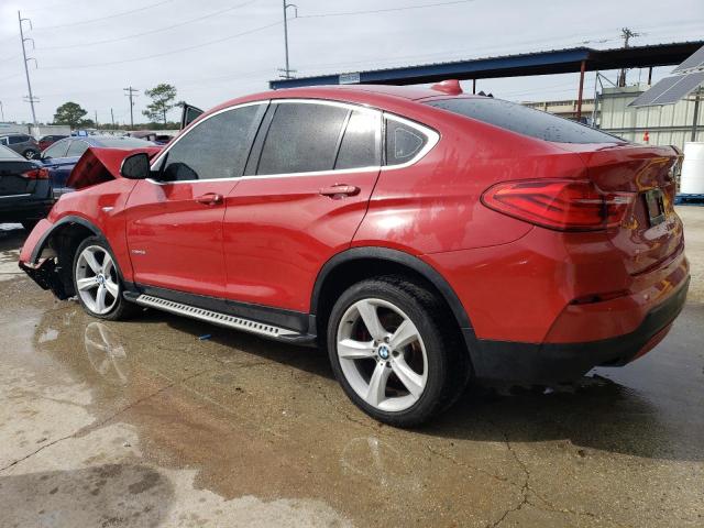 5UXXW5C55F0E87708 - 2015 BMW X4 XDRIVE35I RED photo 2