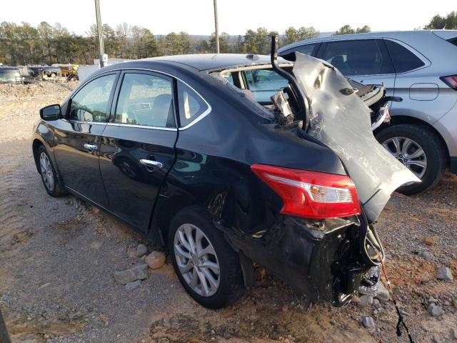 3N1AB7AP6KY254925 - 2019 NISSAN SENTRA S BLACK photo 2