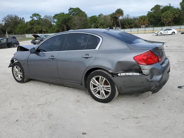 JN1DV6AR2CM862171 - 2012 INFINITI G25 GRAY photo 2