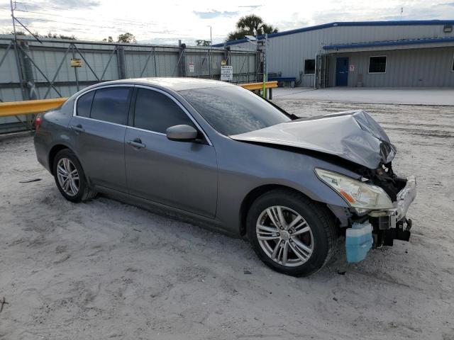 JN1DV6AR2CM862171 - 2012 INFINITI G25 GRAY photo 4