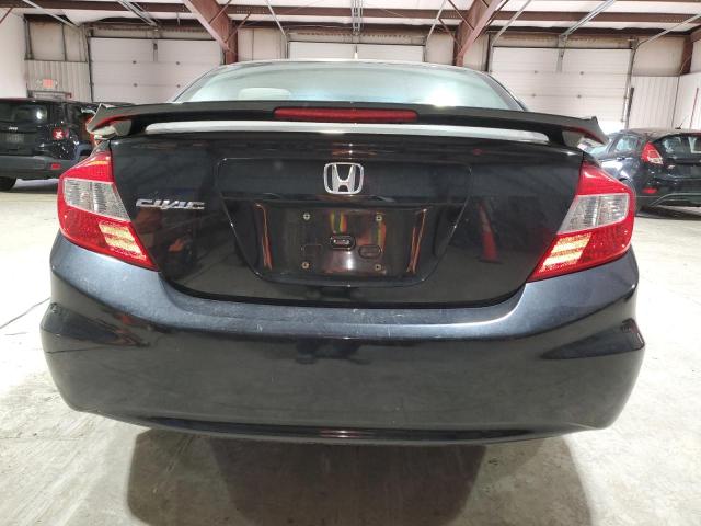 19XFB2F5XCE364909 - 2012 HONDA CIVIC LX BLACK photo 6