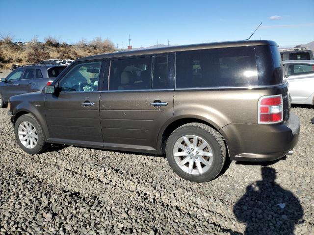 2FMGK5CCXBBD32830 - 2011 FORD FLEX SEL BROWN photo 2