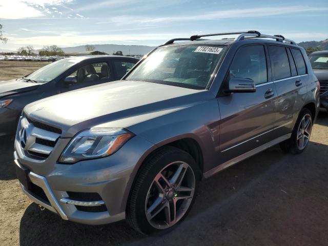 WDCGG8JB5DF943653 - 2013 MERCEDES-BENZ GLK 350 4MATIC SILVER photo 1