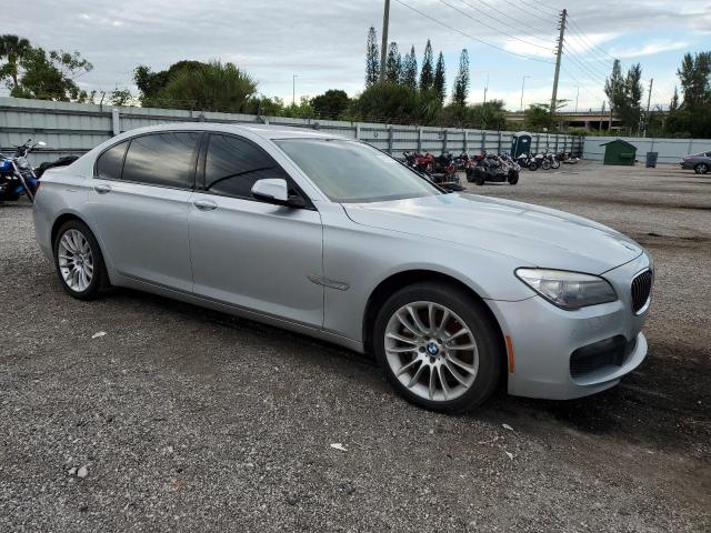 WBAYE8C50ED136362 - 2014 BMW 750LI LI SILVER photo 4