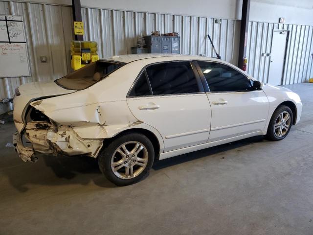 1HGCM56736A174247 - 2006 HONDA ACCORD EX WHITE photo 3