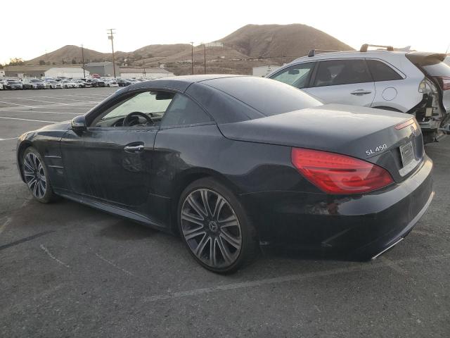 WDDJK6GA5JF052647 - 2018 MERCEDES-BENZ SL 450 BLACK photo 2