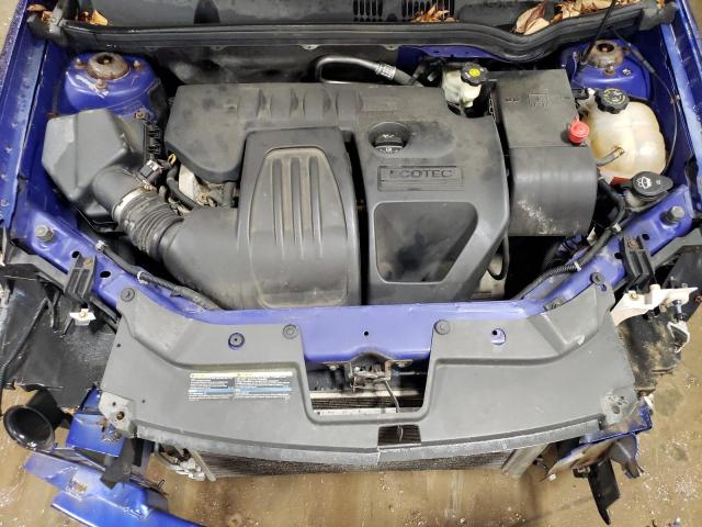 1G1AK55F577322927 - 2007 CHEVROLET COBALT LS BLUE photo 11