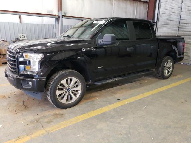 1FTEW1CP3HKC25371 - 2017 FORD F150 SUPERCREW BLACK photo 1