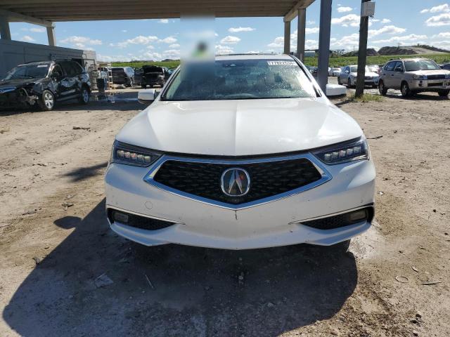 19UUB2F75JA007387 - 2018 ACURA TLX ADVANCE WHITE photo 5