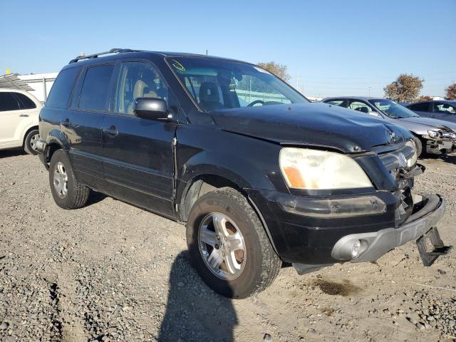 2HKYF18564H500910 - 2004 HONDA PILOT EXL BLACK photo 4