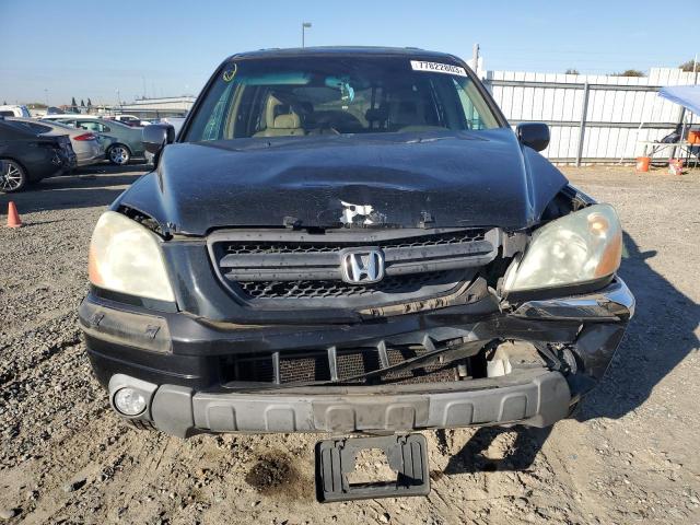 2HKYF18564H500910 - 2004 HONDA PILOT EXL BLACK photo 5