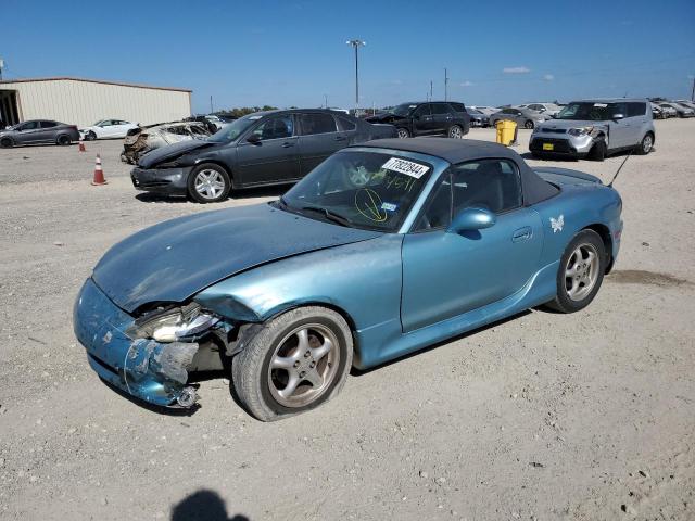 JM1NB353620224591 - 2002 MAZDA MX-5 MIATA BASE BLUE photo 1