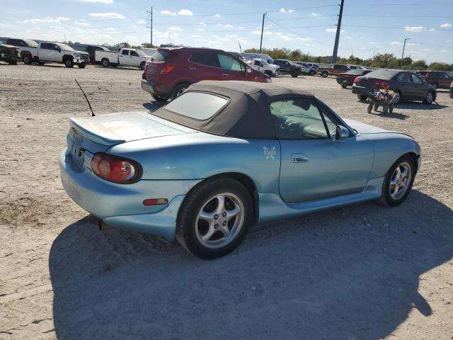 JM1NB353620224591 - 2002 MAZDA MX-5 MIATA BASE BLUE photo 3