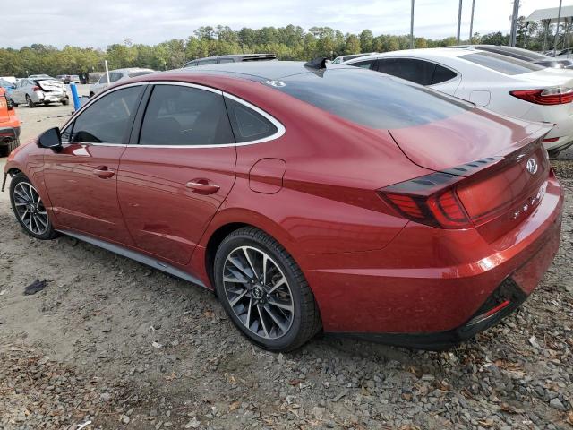 KMHL34J21PA264758 - 2023 HYUNDAI SONATA LIMITED RED photo 2