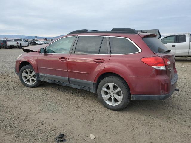 4S4BRBLC2E3280389 - 2014 SUBARU OUTBACK 2.5I LIMITED MAROON photo 2