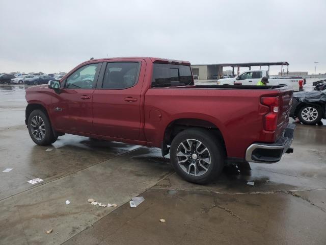 3GCPWCED2NG141522 - 2022 CHEVROLET SILVERADO C1500 LT RED photo 2