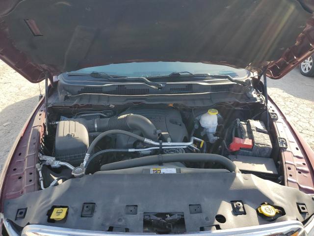 1C6RR7LT9KS639634 - 2019 RAM 1500 CLASS SLT 栗色 照片 11