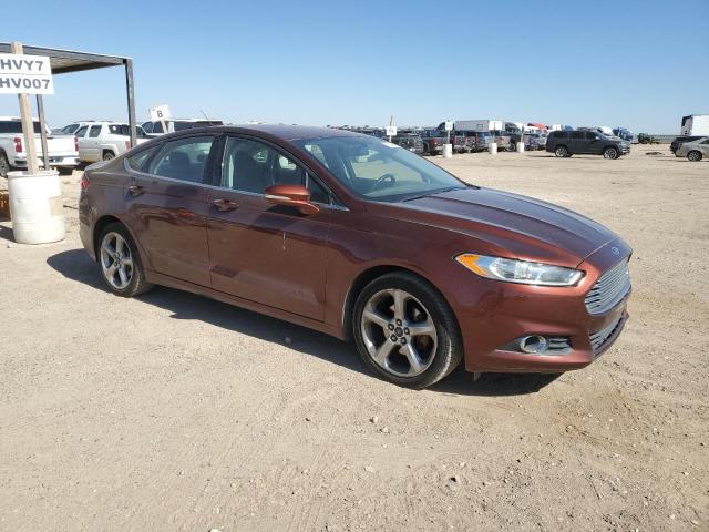 3FA6P0T91GR218416 - 2016 FORD FUSION SE BURGUNDY photo 4