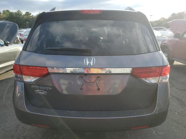 5FNRL5H64FB018712 - 2015 HONDA ODYSSEY EXL GRAY photo 6