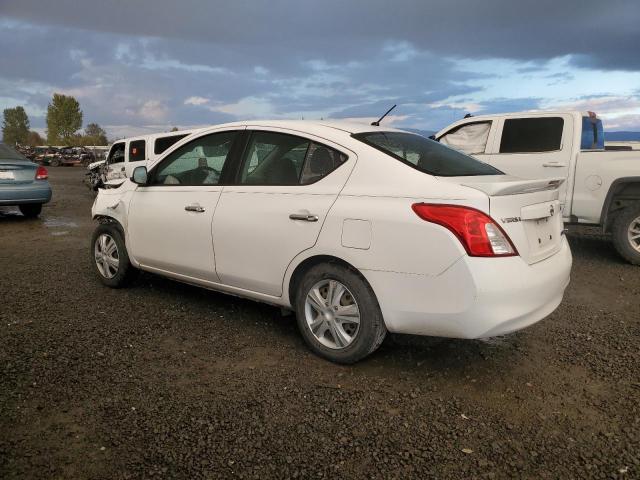 3N1CN7AP6EL813584 - 2014 NISSAN VERSA S WHITE photo 2