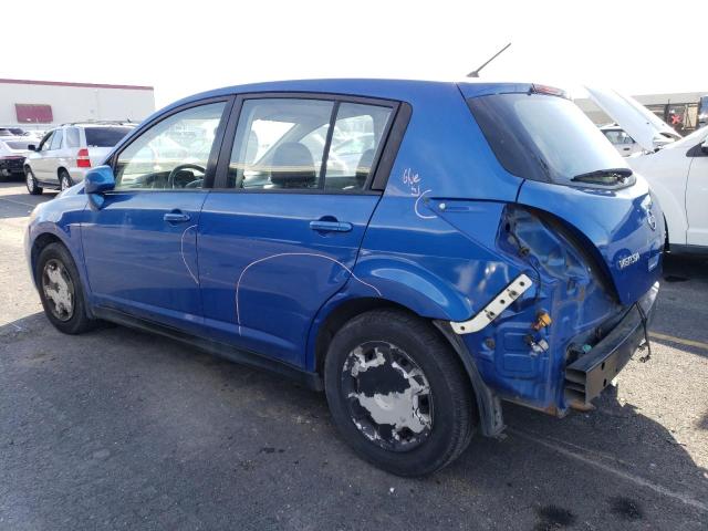 3N1BC13E37L406724 - 2007 NISSAN VERSA S BLUE photo 2