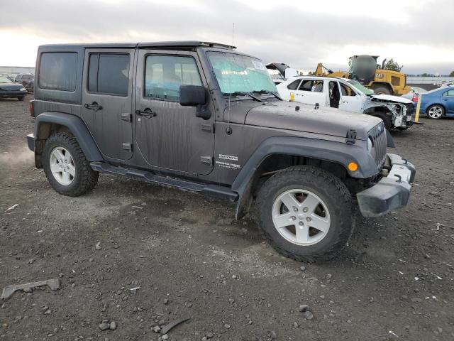 1C4BJWDG7JL814744 - 2018 JEEP WRANGLER U SPORT CHARCOAL photo 4