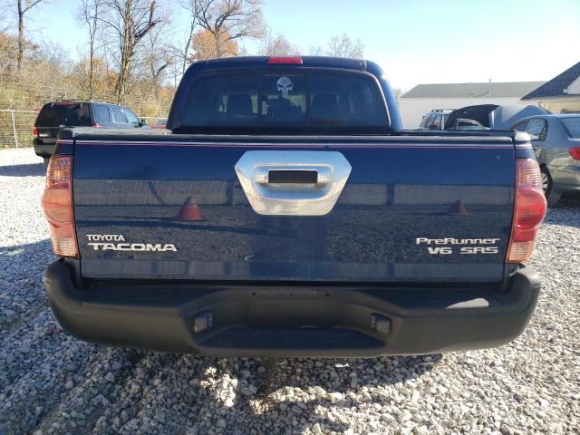 3TMJU62N48M070601 - 2008 TOYOTA TACOMA DOUBLE CAB PRERUNNER BLUE photo 6