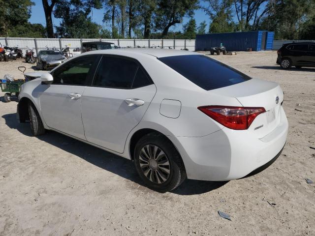 5YFBURHE1KP913568 - 2019 TOYOTA COROLLA L WHITE photo 2